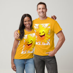 T-shirt Sourires de soleil : Explosion de joie