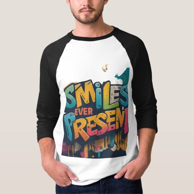 T-shirt Sourires toujours présents (Devant)