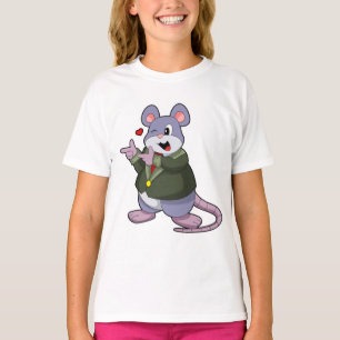 T-shirt Souris comme chambre avec costume