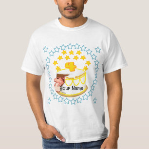 T-shirt Souris de fête du 4e anniversaire
