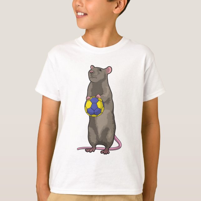 T-shirt Souris de Handball Sports (Devant)