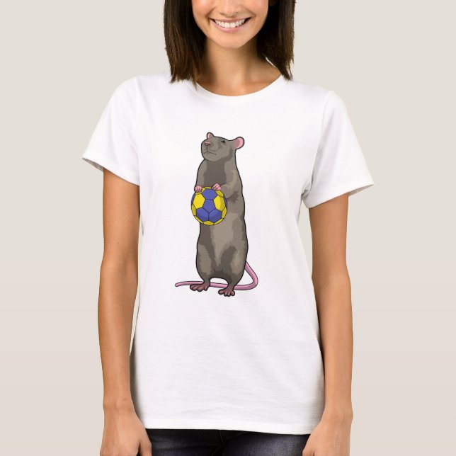 T-shirt Souris de Handball Sports (Devant)
