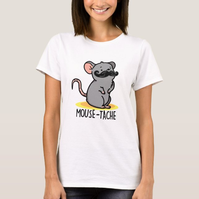 T-shirt Souris Drôle Mouse Pun (Devant)