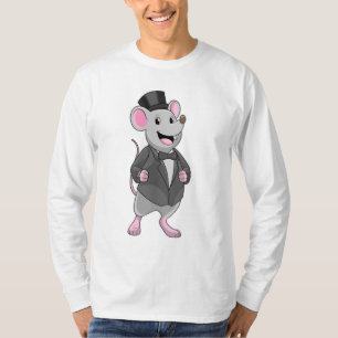 T-shirt Souris en tant que chambre avec ruban