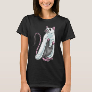 T-shirt Souris fantôme d'Halloween