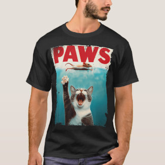T-shirt Souris Parodique Chat Souris Humoristique Chat Cha