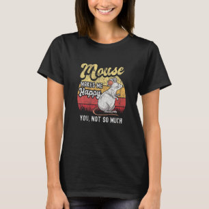T-shirt Souris Souris Rat Pet Rodent Hommes Femmes Enfants