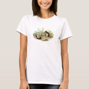 T-shirt Souris vintages d'illustration de souris de