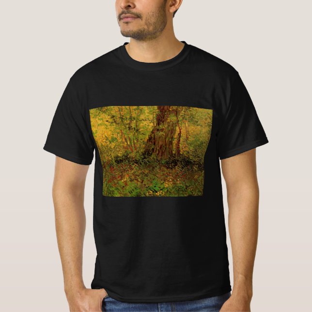 T-shirt Sous-bois par Vincent van Gogh (Devant)