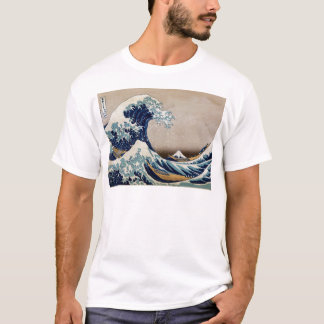 T-shirt Sous la grande vague
