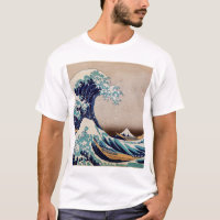 Sous la grande vague outre de Kanagawa
