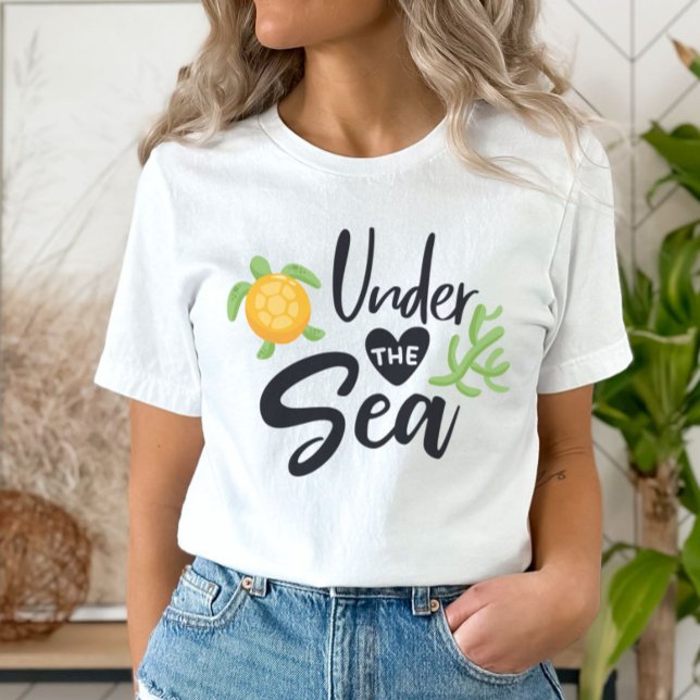 T-shirt Sous la mer - Tortue marine (Créateur téléchargé)