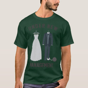 T-shirt Sous la nouvelle gestion du mariage des mariées et