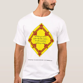 T-shirt Sous le kilt