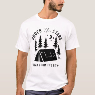 T-shirt Sous Les Étoiles De La Ville