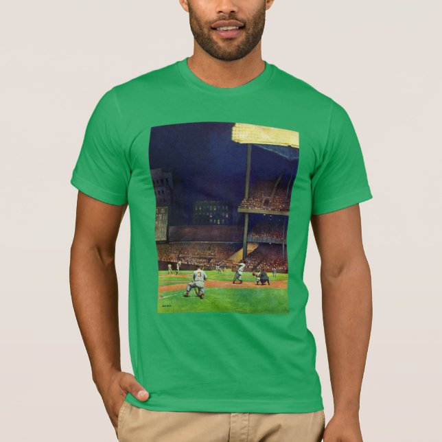T-shirt Sous les lumières de John Falter (Devant)