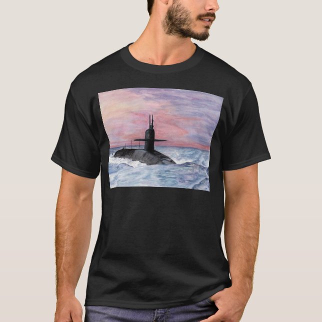 T-shirt Sous-marin de la classe Ohio (Devant)