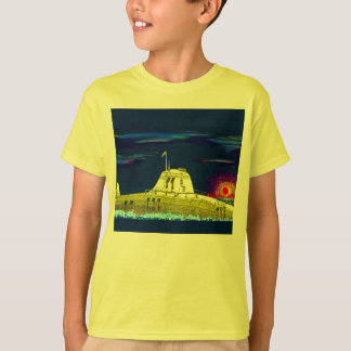 T-shirt Sous-marin jaune