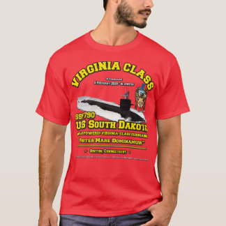 T-shirt Sous-marin USS South Dakota SSN790