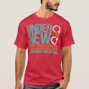 T-shirt Sous Nouveau cadeau Mariage de gestion 2