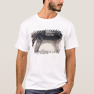 T-shirt Sous Tour Eiffel, avant de monter, de "L