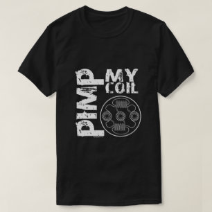 T-shirt Souteneur de la chemise   de Ω VAPE ma bobine Vape