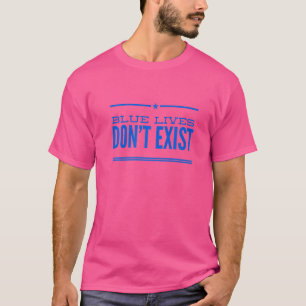 T-shirt Soutenez BLM Manifestation Racisme Les vies bleues