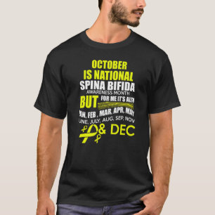 T-shirt Soutenez la sensibilisation à Spina Bifida
