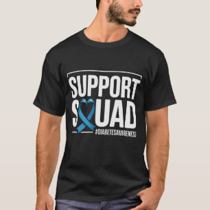 T-shirt Soutenez l'équipe de soutien Type 1 Diabète T1D