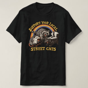 T-shirt Soutenez les chats des rues locaux - Art de Raton
