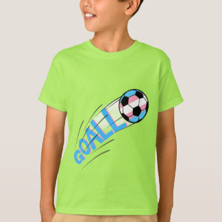 T-shirt Soutenez les joueurs de football trans