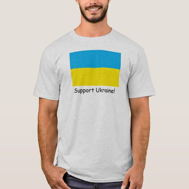 T-shirt Soutenez l'Ukraine ! ! (Devant)