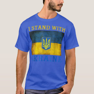 T-shirt Soutenez L'Ukraine Je Prends Position Avec L'Ukrai