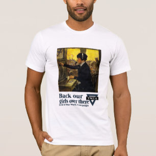 T-shirt Soutenez nos filles là-bas -- YWCA