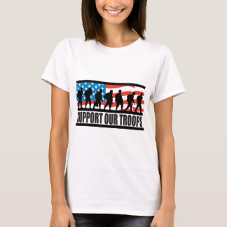 T-shirt Soutenez nos troupes