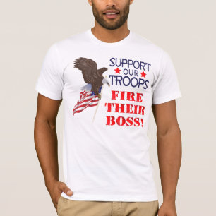 T-shirt Soutenez notre FEU de troupes… LEUR PATRON !