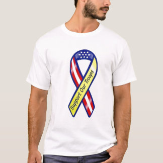 T-shirt soutenez notre ruban de troupes