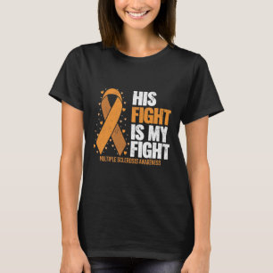 T-shirt Soutenez Sa Lutte Ma Lutte La Sclérose En Plaques