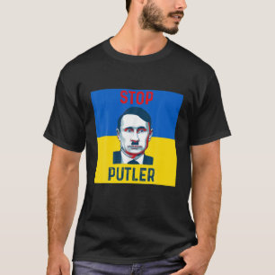 T-shirt Soutenez Ukraine Stop Putler