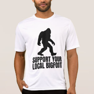 T-shirt Soutenez Votre Amoureux De Bigfoot Local