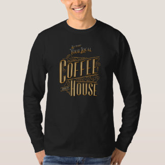 T-shirt Soutenez Votre Buveur de Café de Maison de Café Lo