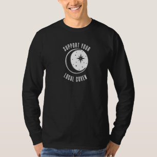 T-shirt Soutenez votre lune cuve locale Wiccan Witch Pagan