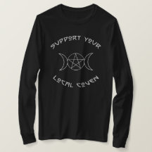 Soutenez votre Sweatshirt noir de sorcières à four