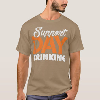 T-shirt Soutenir la boisson de jour de fête de Bachelor Ba
