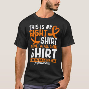 T-shirt Soutenir La Lutte De L'Escadron I Ed Sclérose En P