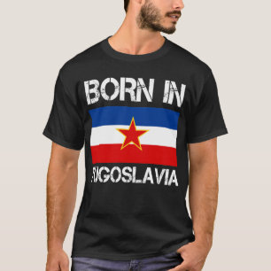 T-shirt Soutenu dans la chemise de la Yougoslavie