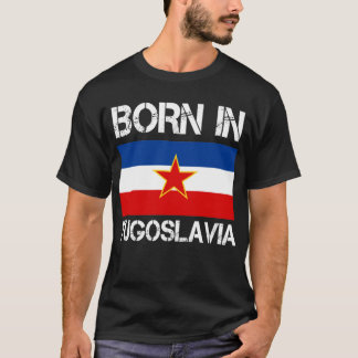 T-shirt Soutenu dans la chemise de la Yougoslavie