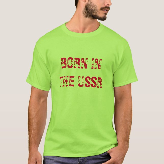 T-SHIRT SOUTENU EN URSS (Devant)