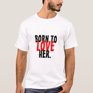 T-shirt Soutenu pour aimer des chemises de couples