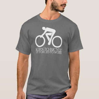 T-shirt Soutenu pour aller à vélo - mais - forcé à